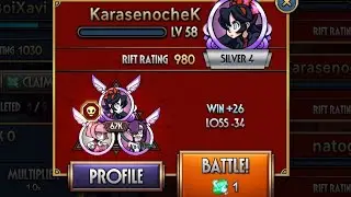 Fighting KarasenocheK - Light week | Skullgirls Mobile (Rift Battles)