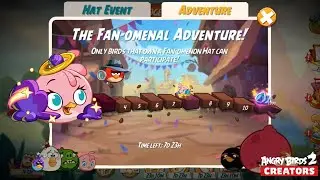 NEW Fan-Omenon Hat Set & 9th Anniversary Fan-Omenal Adventure! Angry Birds 2