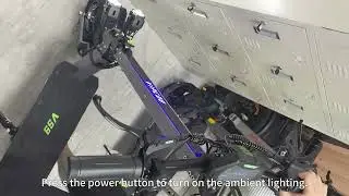 Turn On/Off Headlight & Ambient Light | VIPCOO VS9