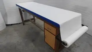 examination couch with paper roll stand Uses Physiotherapy Clinic (HCD9092) #physiotherapy