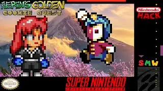 Aeron's Golden Cookie Quest - Hack of Super Mario World [SNES] Longplay