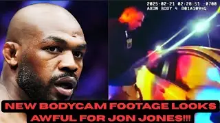 NEW BODYCAM FOOTAGE OF JON JONES'S LATESTES DUI IS AWFUL!!!  THREATENS COPS ONCE AGAIN!!!