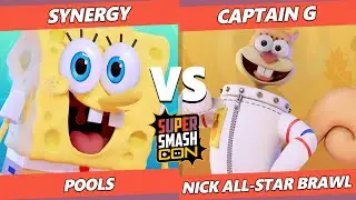 SSC Fall Fest - Synergy (Spongebob) Vs. Captain G (Sandy) NASB Nick All-Star Brawl Tournament