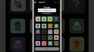 Agent 301 puzzle Daily Combo | 12 February | Agent 301 daily Puzzle combo |