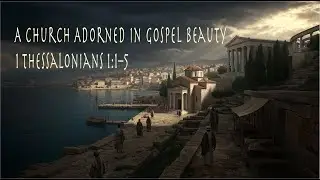 A Church Adorned In Gospel Beauty | 1 Thess 1:1-5 | Chris Kidder | June 1, 2025