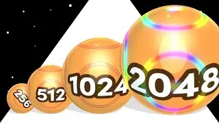 ROLLING BALL 2048: Level Up Balls (No Ads, Max Level)