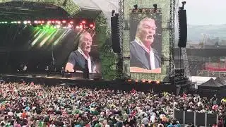 &lsquo; My Heart Is in Ireland&rsquo; the wolftones farewell tour Thomond Park #ireland #wolfetones 
