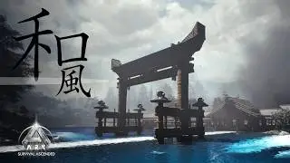 【和風建築】いろいろ御利益がありそうな神社作ってみた【Ark: Survival Ascended】【注・コリジョン設定無効】