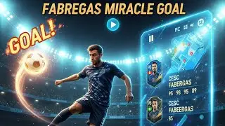 UNBELIEVABLE! Cesc Fabregas Scores a Miracle Goal in FC Mobile! ⚽️🔥