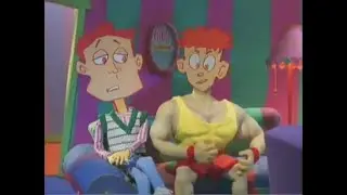 Muscle Cartoon Clip - Life with Loopy