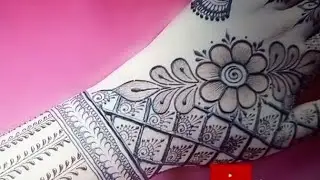 Very simple unique style mehndi design for back hand|new easy mehndi design 2026 | mehandi designs|