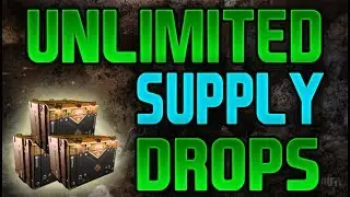 COD WW2 UNLIMITED SUPPLY DROPS GLITCH / EXPLOIT - Never run out of supply drops