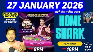 Wheel Of Fortune & Shark Tank Live Season 5 Answers 27 January 2026 | Live Play along Answers Today