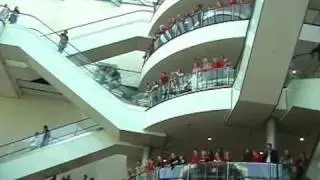 Sing Flashmob Hannover u.a. mit TriSolo - Ernst August-Galerie - 24.04.2010