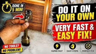 How To Fix A Door Stopper (Broken)