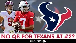 Texans Draft Rumors: Houston Might Not Go QB At #2 Per NFL Insider: Will Anderson? | Texans Rumors