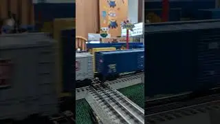 Stem Engine #6637 crashes the Diamond #railroad #youtube #video #subscribe #train #diamond #like