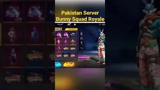 Free Fire New Event Pakistan Server Bunny Squad Royale #ajjubhai #trending
