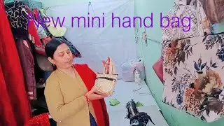 New mini hand bag banana seekh ye #all  diy #all bag making 