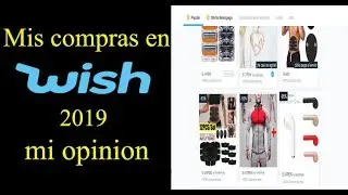 mi opini&oacute;n sobre wish + mis compras en wish desde per&uacute; 2019 #wishperu #opinionessobrewishperu2019