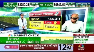 5paisa Share Down ₹188.60 per share 😢 | Real Loss Update 📉