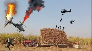 Mf 385 horse powerful tractor #agriculture 