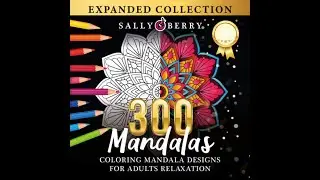 Flip Through 300 Mandalas Coloring Book
