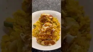 Healthy Dinner! Cauliflower Rice with Chicken! #food #healthy #lowcarb #keto #recipe