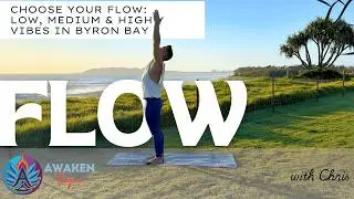Choose Your Flow: Low, Medium & High Vibes Yoga at Elements Byron Bay
