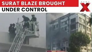 Surat Raj Textile Market Fire Brought Under Control: Fire Officer Basant Parik | NewsX