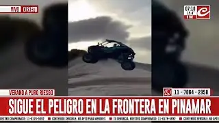 Sigue el peligro por los veh&iacute;culos todo terreno que circulan en Pinamar