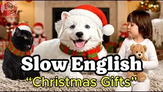 🎄 EPISODE 5 – Christmas Night and Goodbye | English for Beginners:a2 english listenin