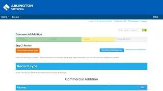 Permit Arlington &ndash; Commercial Building Permit Walkthrough