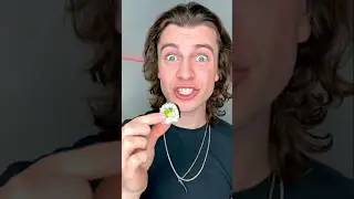 Lukedidthat Small, Big, Giant Sushi! ASMR Fastfood mukabang Challenge #shorts #short #asmr #mukbang