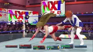 WWE 2K24: Julie and Mira vs. Serenity and Alexis Rhodes