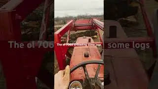 Unloading logs #internationalharvester