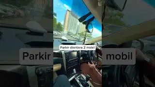 Latihan parkir mundur mobil yang agak sempit - Tutorial mobil #kursusmengemudi