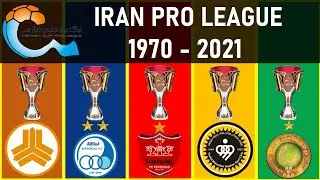 IRAN PRO LEAGUE &bull; ALL WINNERS 1970 - 2021 | PERSEPOLIS 20/21 CHAMPIONS