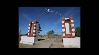 Visiting the sad site of the Wounded Knee Massacre