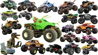 BEST Compilation Monster Jam 🔥 Grave Digger, Zombie, Son-uva Digger, El Toro Loco - Monster trucks