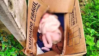 Beb&ecirc; Abandonado Ainda Com Cord&atilde;o Umbilical!