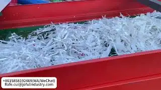 Plastic Films Bag Bopps Waste Recycling Shredder Grinder Crusher, With Power Saving Rotary Blades