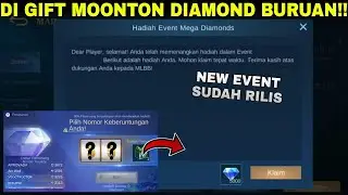 LOG IN NOW FOR FREE MOONTON DIAMONDS!! MOBILE LEGENDS 2021 DIAMOND DRAW EVENT