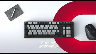 CHERRY KW 550 MX LP | Wireless, mechanical keyboard
