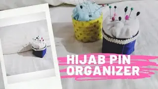 HIJAB PIN storage ideas&para;&para; organizers ||safety pin storage.. Makeup organizers%%