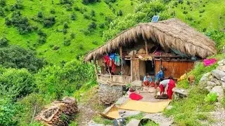 Organic Nepali Village Cooking | Long - Awaited Dido And Chicken Dinner in the Village | 