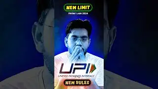 New Max UPI TRANSACTION LIMIT From 1 January 2024 #upi #upipayments #upilimit #upi2024 #rupay