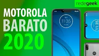 MELHOR CELULAR BARATO MOTOROLA DE 2020