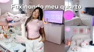 FAXINANDO O MEU QUARTO | organização + reset completo