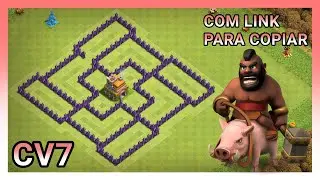 Clash of Clans - O MELHOR LAYOUT CV7 